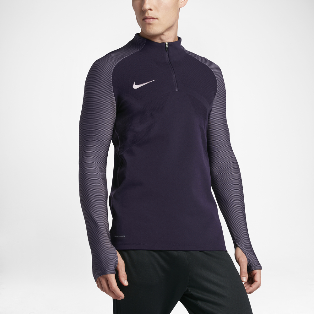 Nike Strike Aeroswift Men's 1/4 Zip Soccer Drill Top in Purple for 